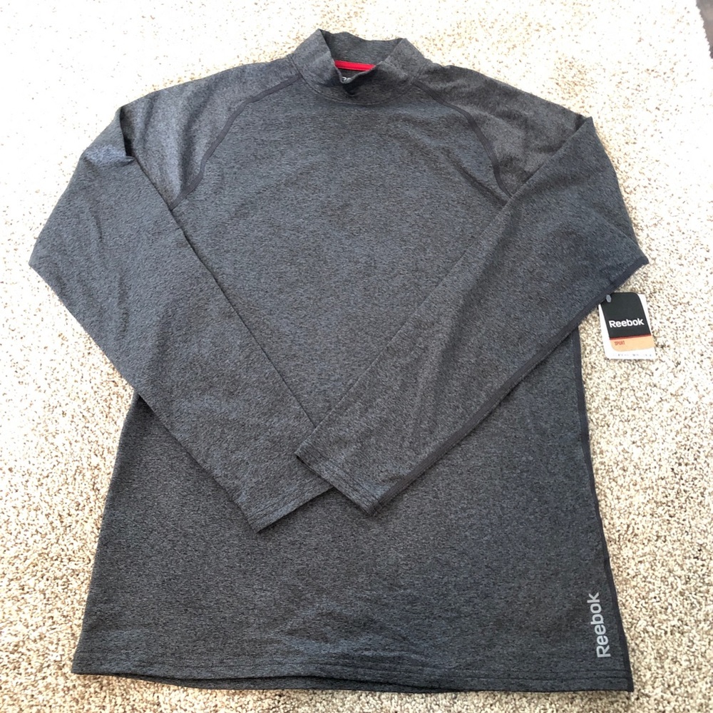 New! Reebok Men’s Long Sleeve Compression Shirt
